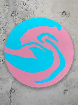 Pinkybluebird